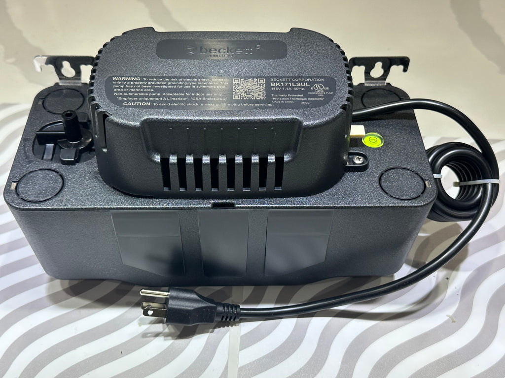 Condensate pump for furnace and AC