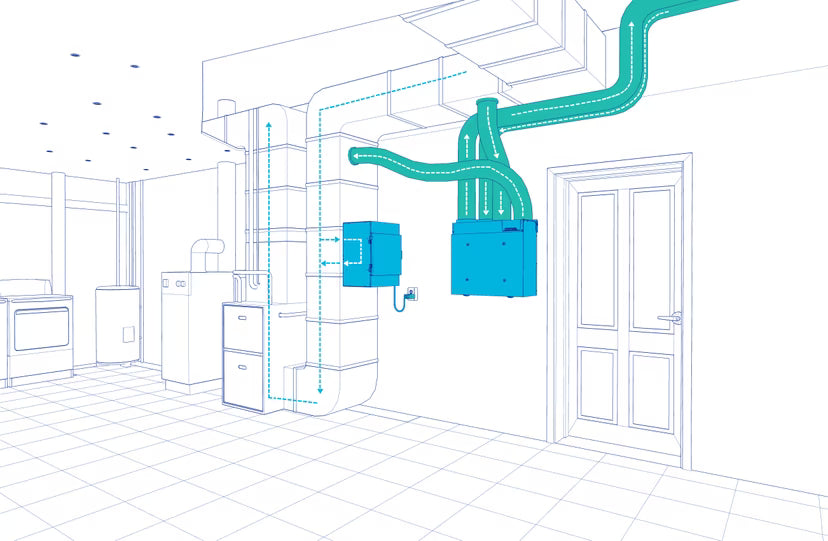Fantech HRV 150H Heat Recovery Ventilator